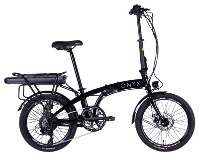 Велосипед з електроприводом 20" AL Dorozhnik eONYX DD CS рама-11" 48B 12.5А*г 500Вт чорний YS 728 2025