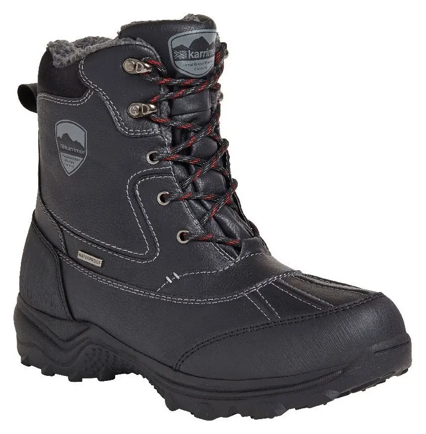 Черевики зимові чоловічі Karrimor SNOW CASUAL 3 WEATHERTITE M 42 (8.0UK) Black (K815-BLK) (8.0UK (42) 265мм black)