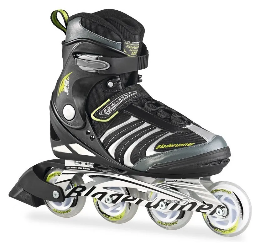 Роликові коньки для дорослих Bladerunner FORMULA 82 M 40.5 (8US) 260мм Black/green (0T500400 T83) (300мм)