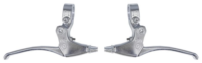 Ручки гальмівні Алюмiнiй Winzip WR-348D срiблястий для механічного гальма, укр, укр