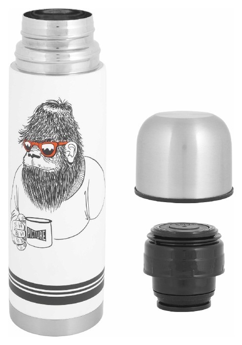 Термос Picture Organic Campei 0.5 л белый gorille