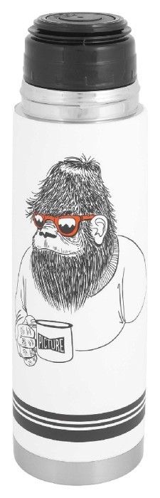Термос Picture Organic Campei 0.5 л белый gorille