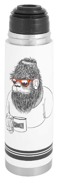 Термос Picture Organic Campei 0.5 л белый gorille