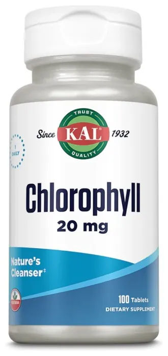 Chlorophyll 20mg - 100 tabs