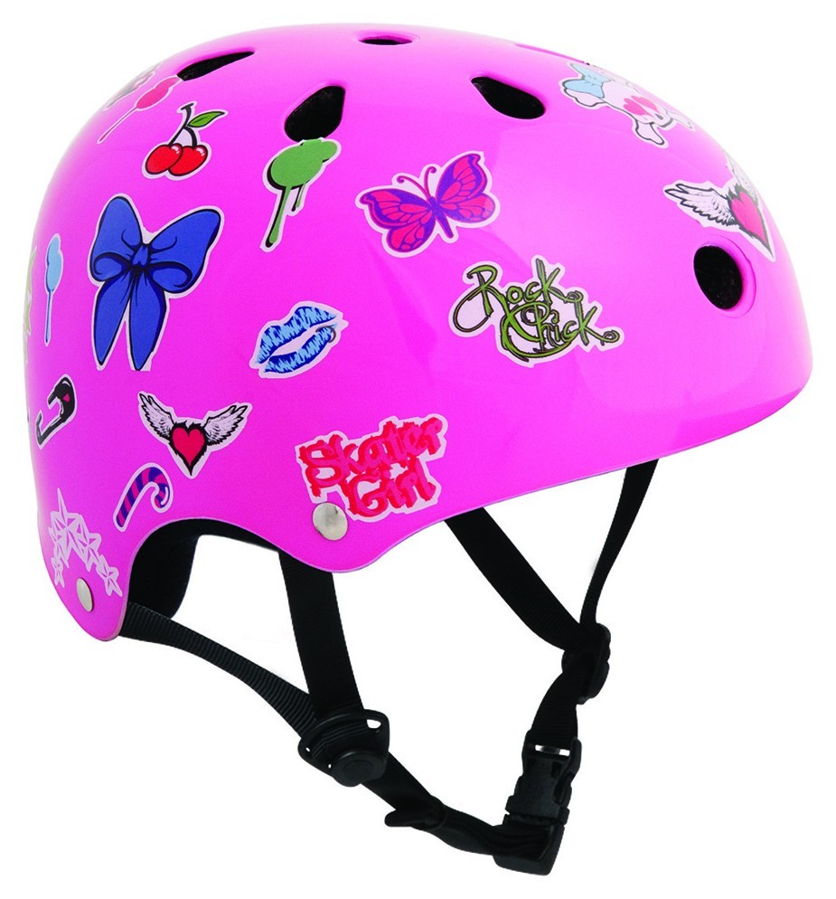 Захисний шолом SFR Girl's Sticker XXS-XS Pink, укр, укр