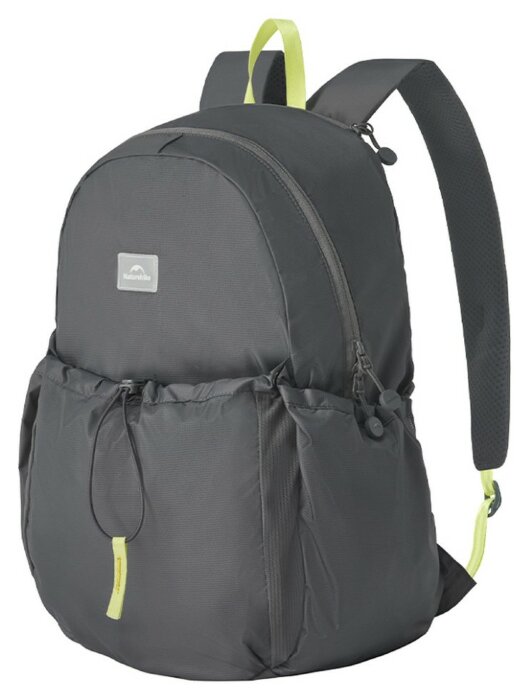 Рюкзак компактний Naturehike CNK2450XB026, 20 л, сірий, укр, укр