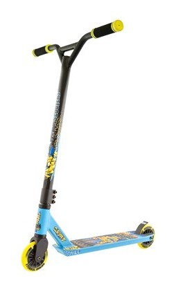 Спортивний трюковий самокат Slamm Mischief Eternal Crypt Blue Yellow, укр, укр