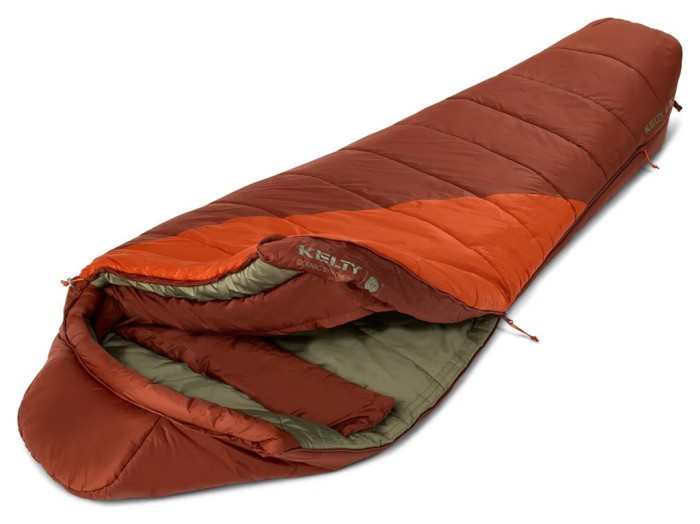 Kelty спальник Cosmic Synthetic 0 Regular cherry mahogany-cinnamon stick