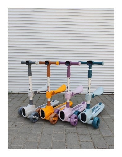 Дитячий самокат з сидінням 2 в 1  Scooter SGku 2022