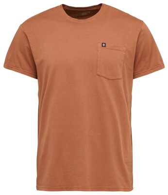 Мужская футболка Black Diamond M Diamond Patch SS Pocket Tee, Clay, L