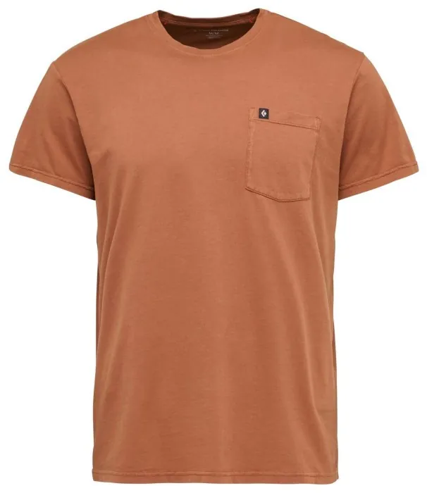 Мужская футболка Black Diamond M Diamond Patch SS Pocket Tee, Clay, L