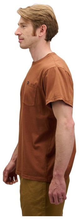 Мужская футболка Black Diamond M Diamond Patch SS Pocket Tee, Clay, L