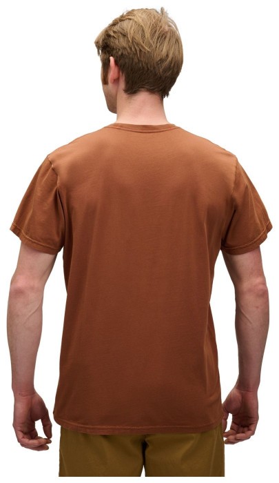 Мужская футболка Black Diamond M Diamond Patch SS Pocket Tee, Clay, L