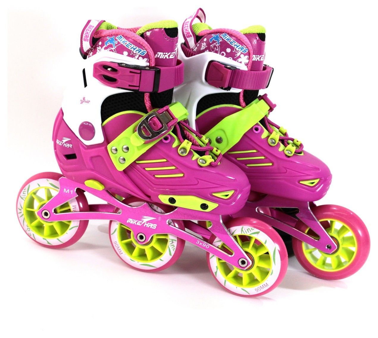 Ролики раздвижные (р28-31) профессиональные (713) Bavar Sport (малиновый)