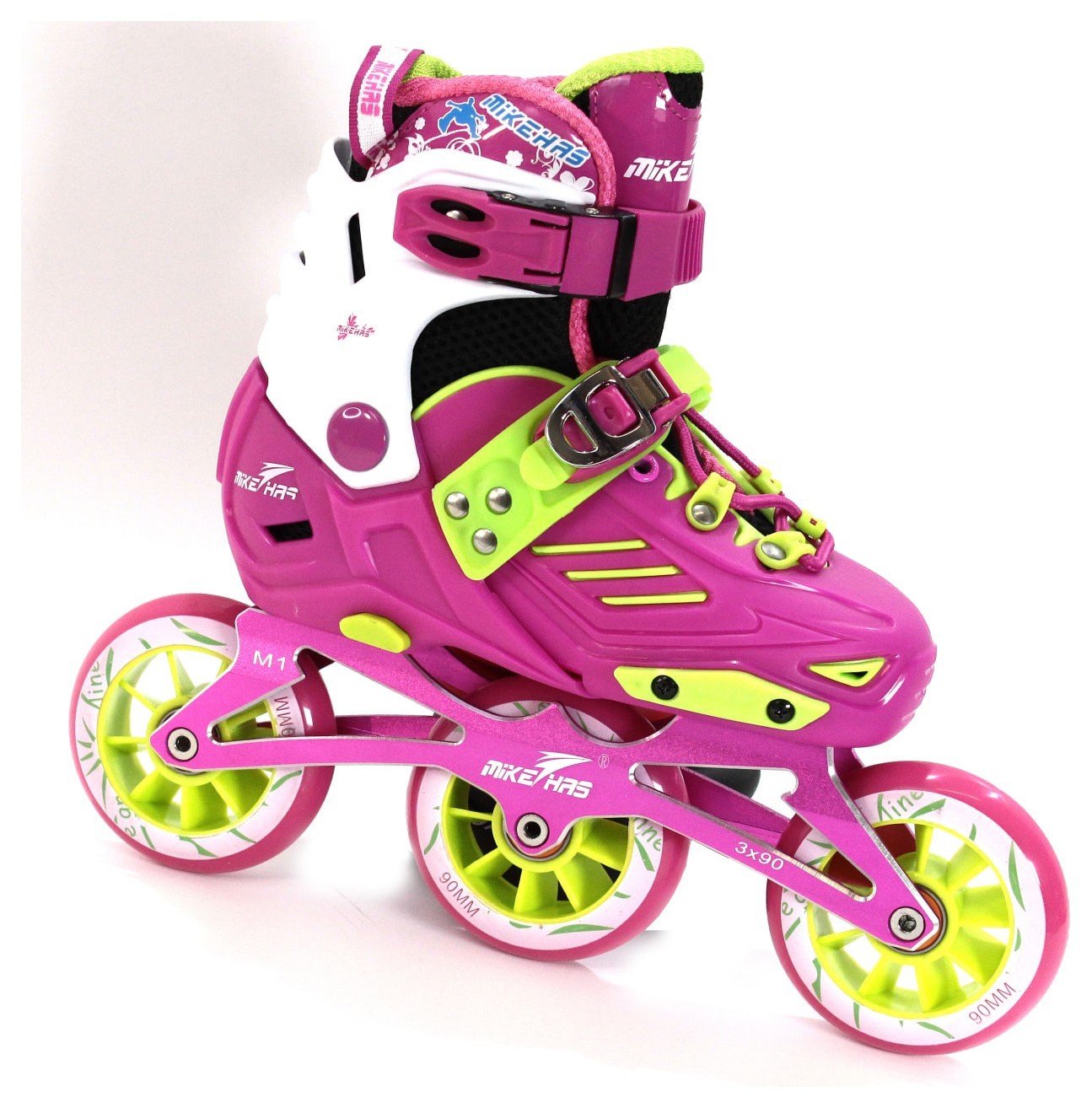 Ролики раздвижные (р28-31) профессиональные (713) Bavar Sport (малиновый)