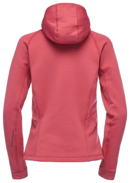 Жіноча флісова кофта з рукавом реглан Black Diamond Factor Hoody, Wild Rose