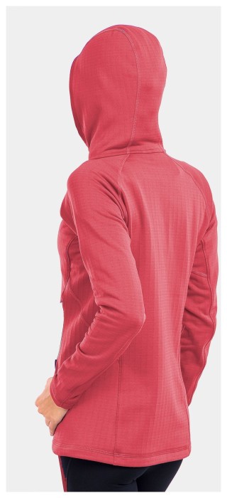 Жіноча флісова кофта з рукавом реглан Black Diamond Factor Hoody, Wild Rose