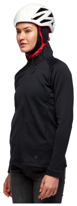Жіноча флісова кофта з рукавом реглан Black Diamond Factor Hoody, Wild Rose