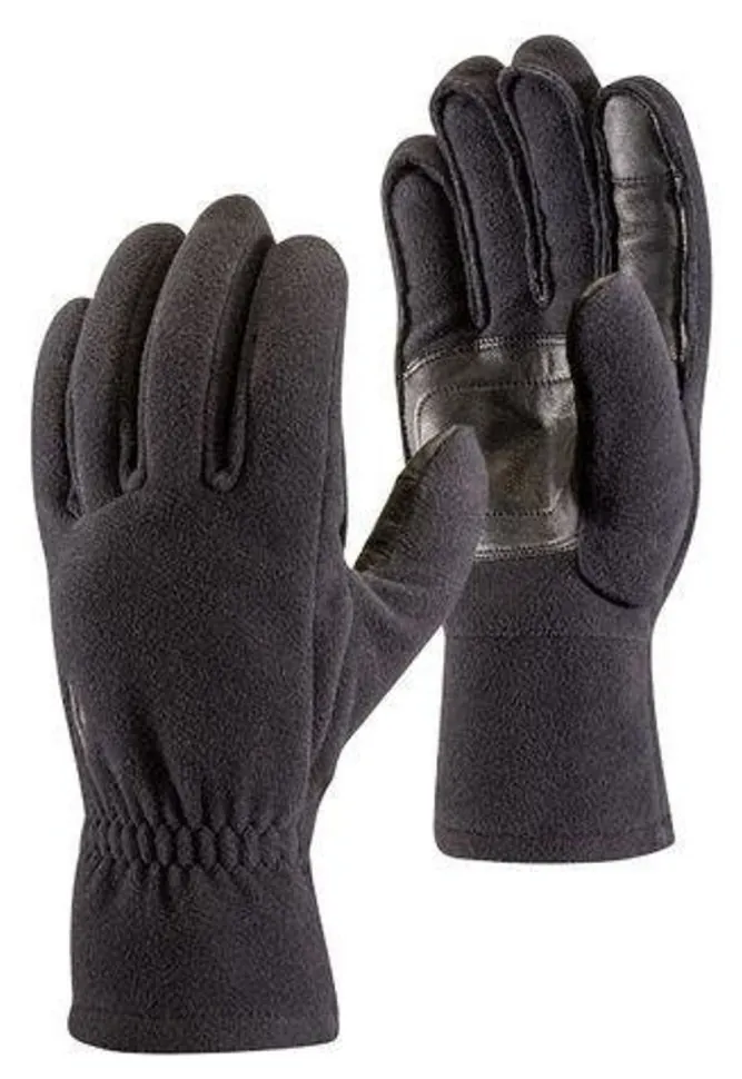 Рукавички чоловічі Black Diamond MidWeight Windbloc Fleece Gloves Black, р. XL (SHM_BD 801039.BLAK-XL)