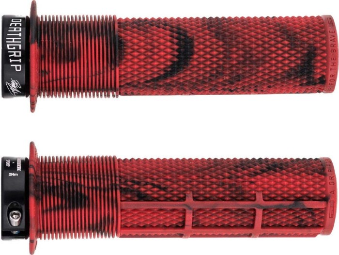 Гріпси DMR Brendog DeathGrip Thick (A20) Flangeless [Marble Red]