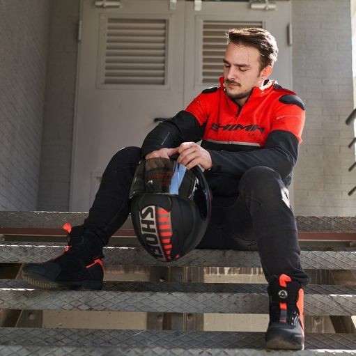 Мотокуртка Shima Drift Red