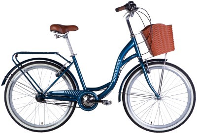 Велосипед ST 26" Dorozhnik AQUAMARINE PH рама-17" темно-синий 2025