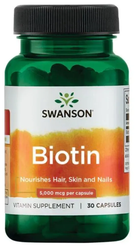 Biotin 5000mcg - 30 caps (DSN_100-93-5003403-20)