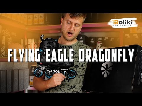 Ролики Flying Eagle Dragonfly Black, укр, укр