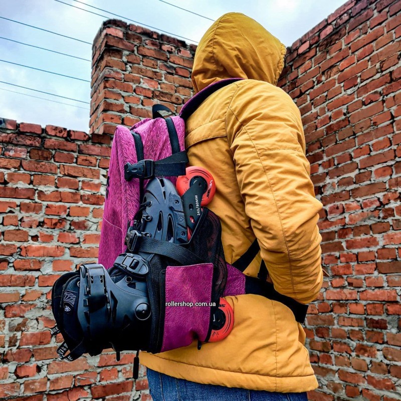 Рюкзак для роликів Flying Eagle Movement Backpack 25 л рожевий, укр, укр