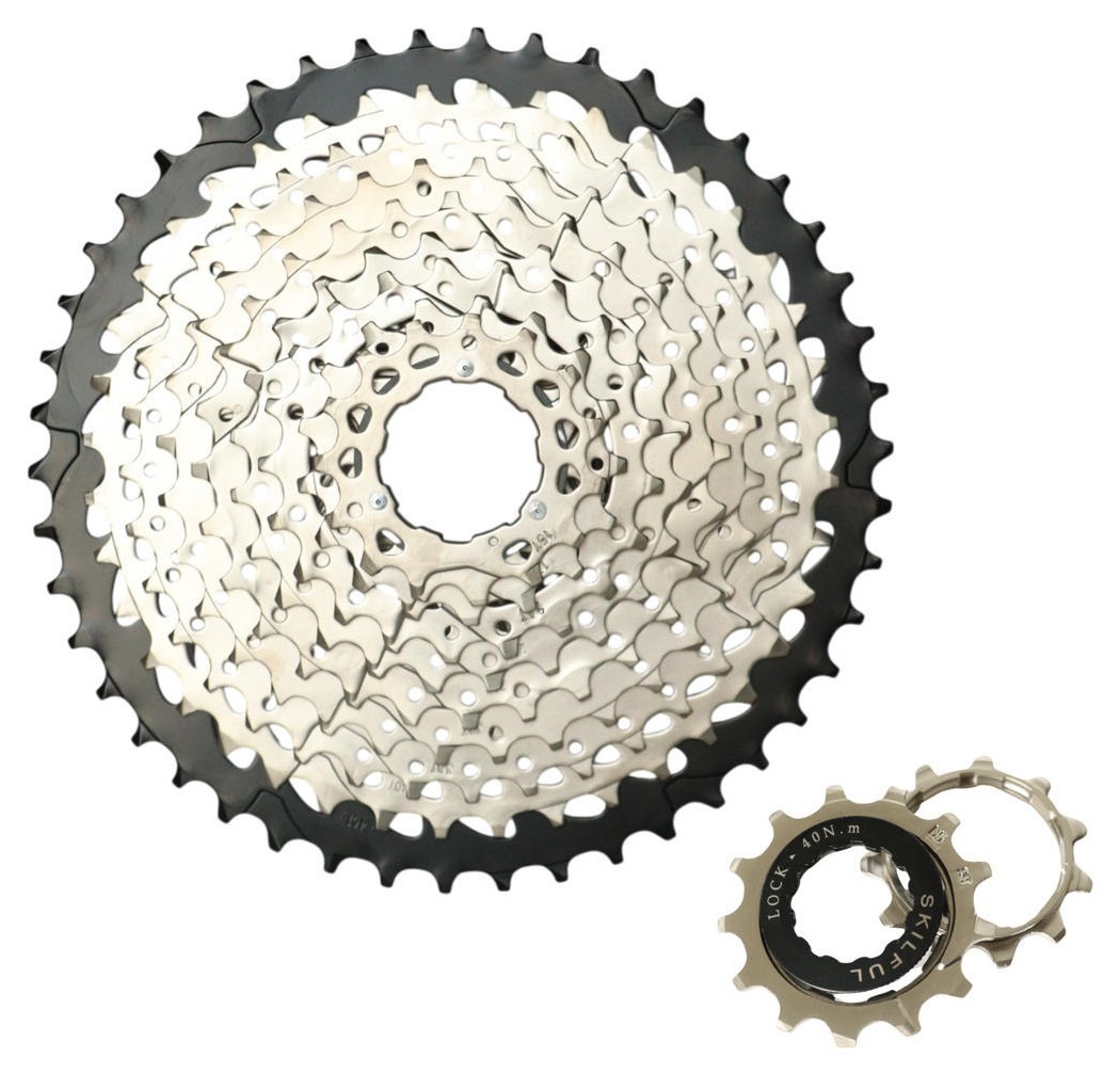 Кассета 11 SkilFul CS-M620 11-46Т серебристый никелированная