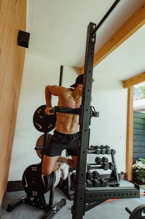 Бруси для віджимать Nike Strength Dip Station TDTL-1199, чорні