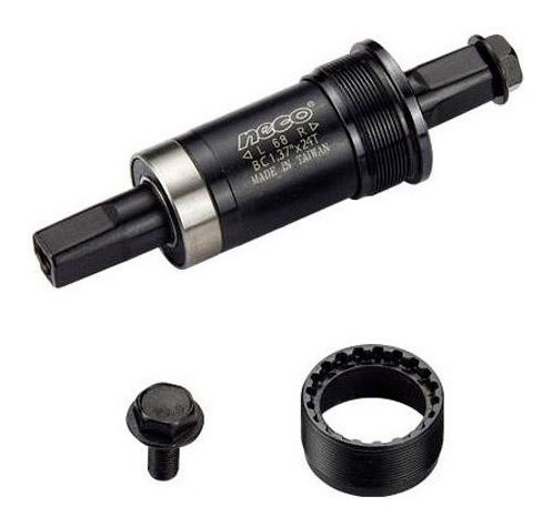 Каретка для велосипеда Neco B910 73X127, 5мм Black (BB1890RU), укр