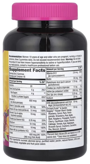Prenatal Multivitamin - 90 gummies