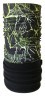 Бандана-бафф многофункциональная Level SPIDERWEB One size Black/green (LSMS21U5M)