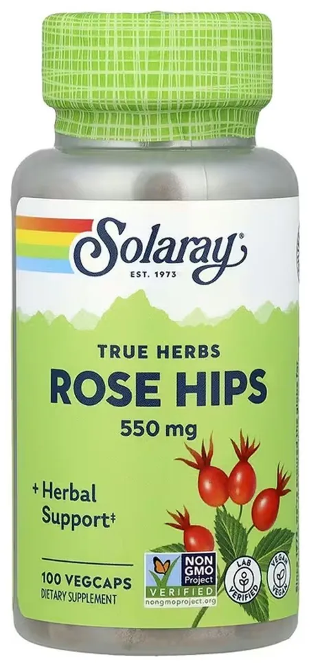 Rose Hips Fruit 550mg - 100 vcaps (DSN_2023-10-6725)