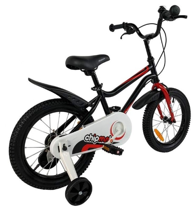 Велосипед дитячий RoyalBaby Chipmunk MK 18", OFFICIAL UA, чорний