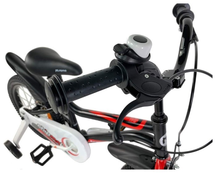 Велосипед дитячий RoyalBaby Chipmunk MK 18", OFFICIAL UA, чорний