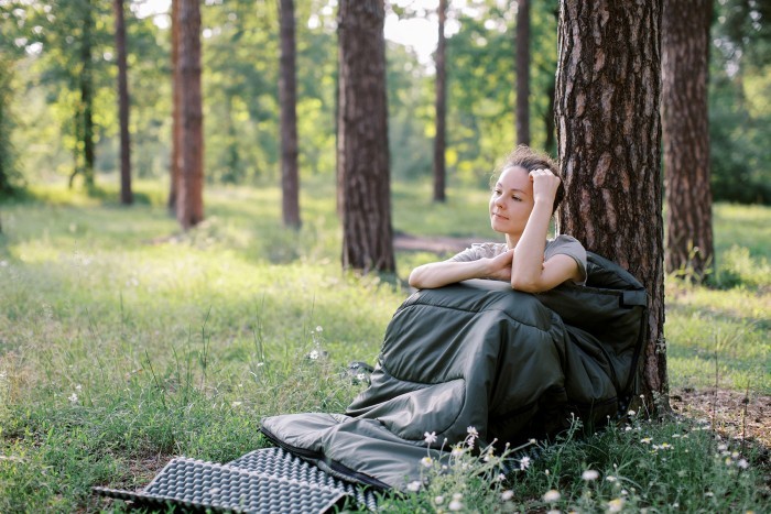 Спальный мешок Totem Fisherman XXL одеяло с капюшом правый olive 180+40/90 UTTS-013