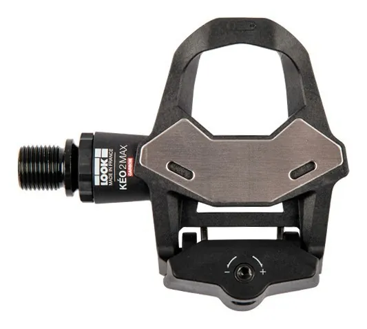 Педали Look KEO 2 MAX CARBON, карбон, ось chromoly 9/16" , черные