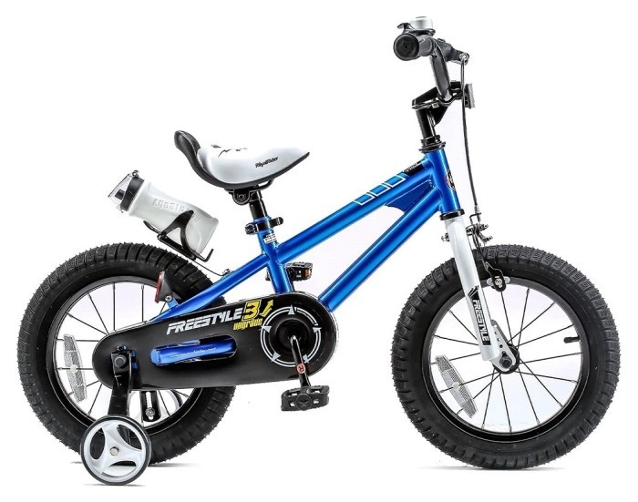 Велосипед RoyalBaby FREESTYLE 18", OFFICIAL UA, синий