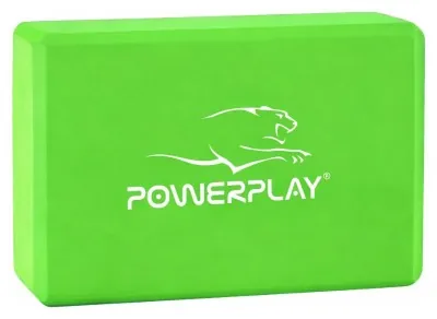 Блок для йоги PowerPlay 4006 Yoga Brick Мятный
