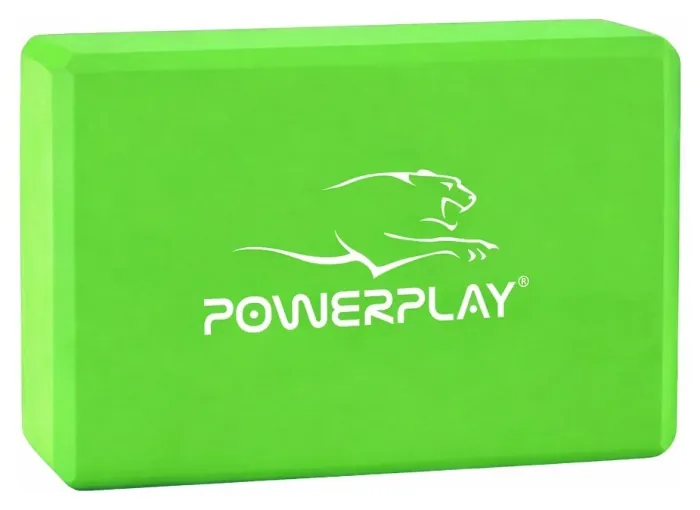 Блок для йоги PowerPlay 4006 Yoga Brick Мятный