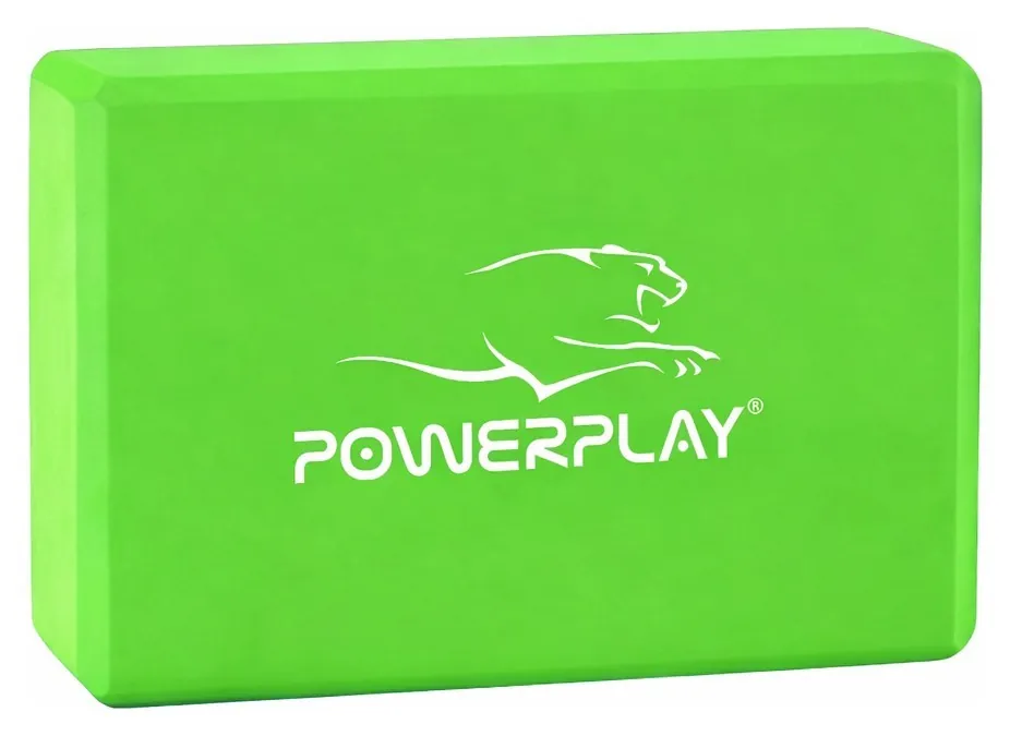 Блок для йоги PowerPlay 4006 Yoga Brick М'ятний (PP_PP_4006_Mint_Yoga_Brick)