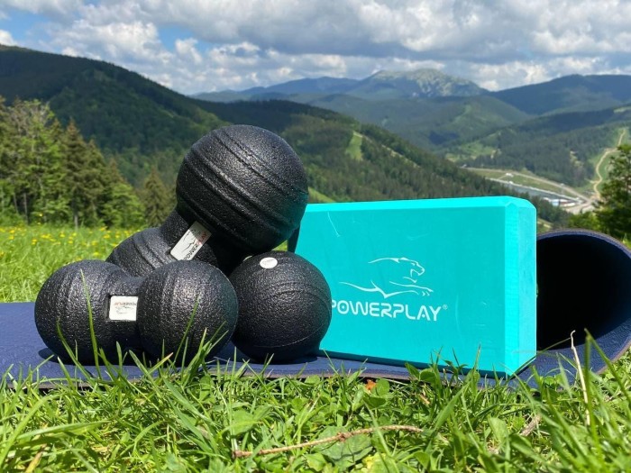 Блок для йоги PowerPlay 4006 Yoga Brick Мятный