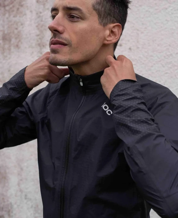 Мембранна чоловіча велокуртка POC Haven rain jacket, Uranium Black