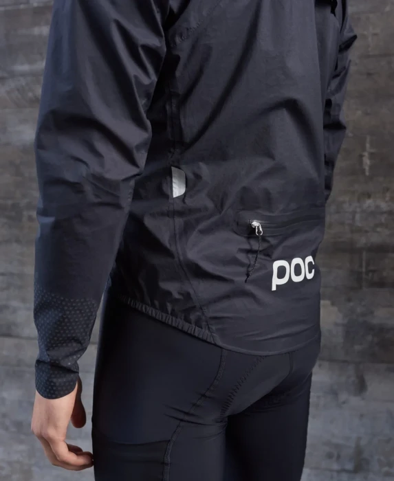 Мембранна чоловіча велокуртка POC Haven rain jacket, Uranium Black