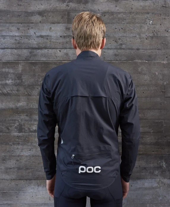 Мембранна чоловіча велокуртка POC Haven rain jacket, Uranium Black