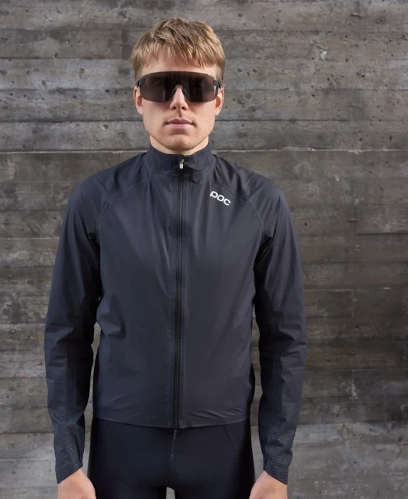 Мембранна чоловіча велокуртка POC Haven rain jacket, Uranium Black