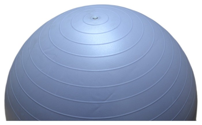 М'яч для фітнесу (фітбол) напівмассажний PowerPlay 4003 Ø75 cm Gymball Sky Blue + помпа