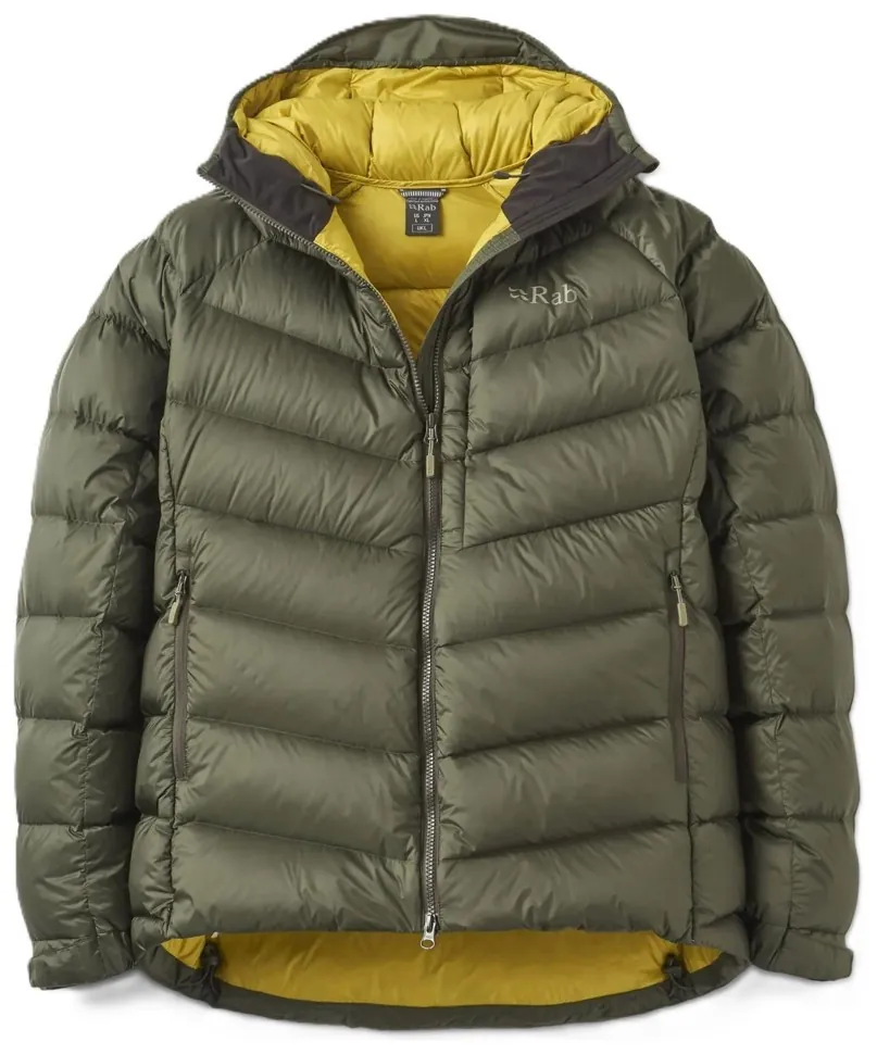 Чоловічий зимовий пуховик Rab Glaceon Pro Jacket, Army (M)